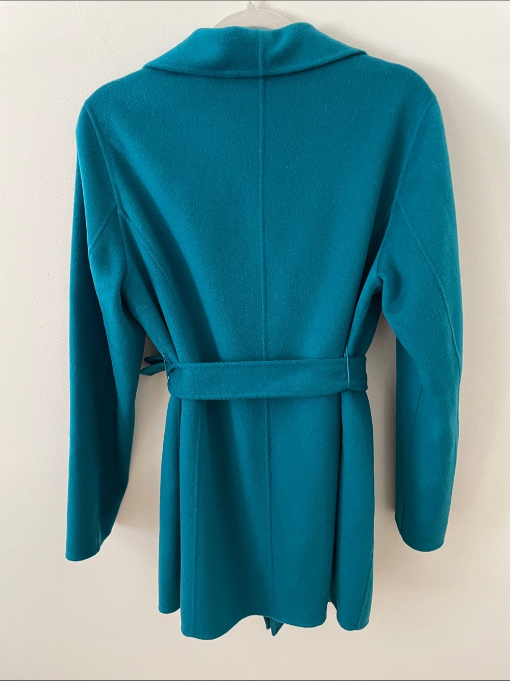 Neiman Marcus Cashmere Collection Teal Size Large Cashmere Jacket, NWT - Picture 8 of 14